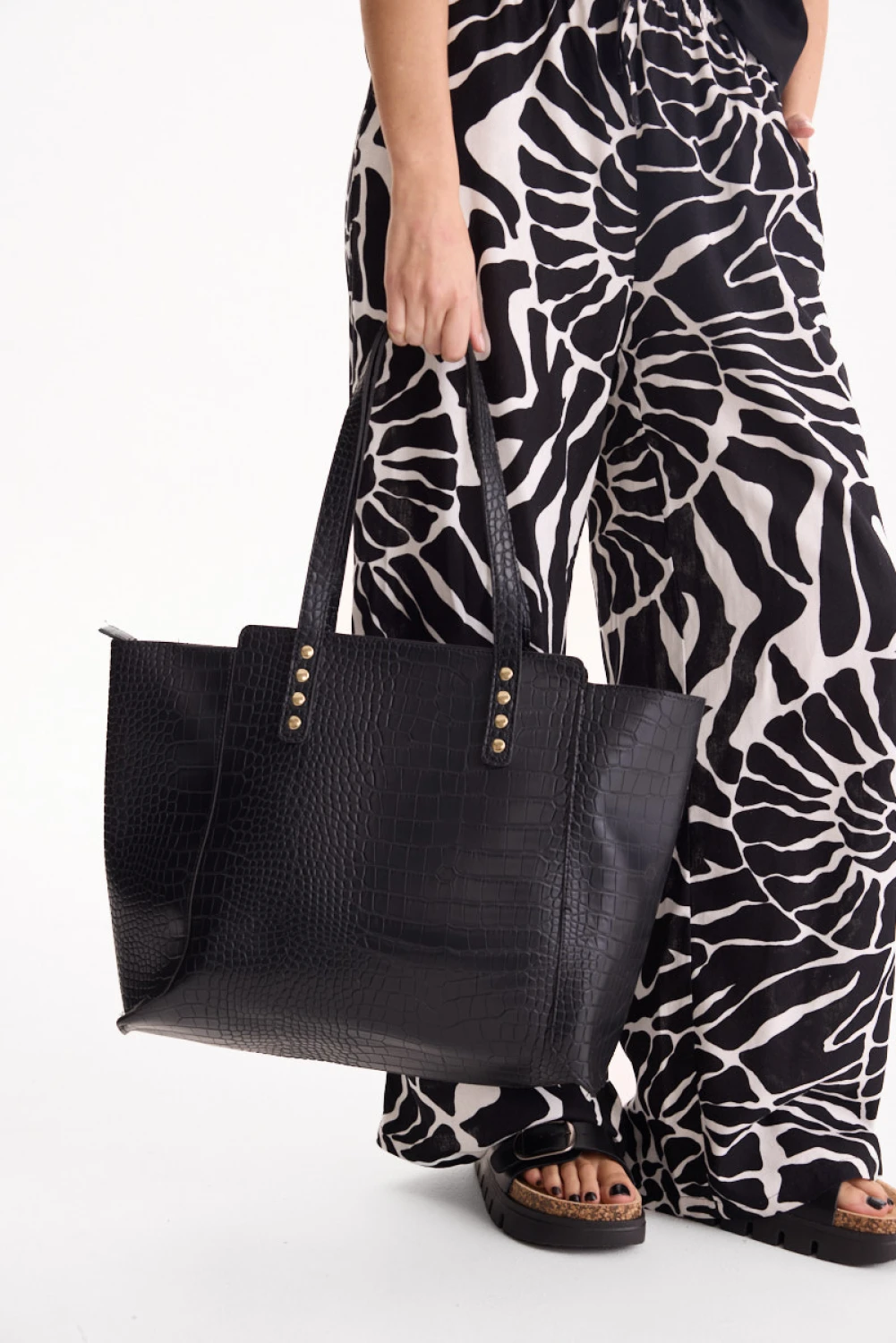Cartera Croco
