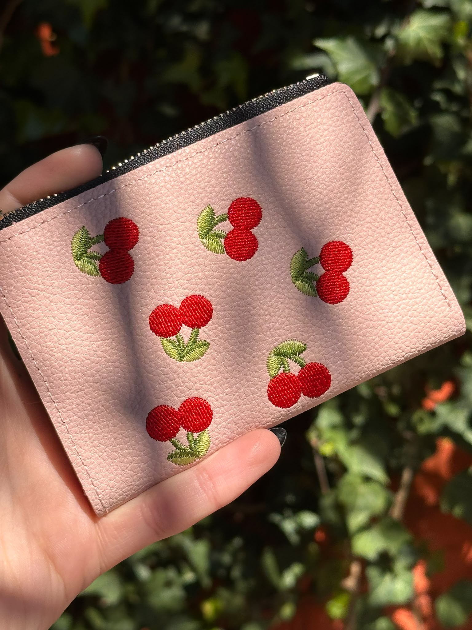 Billetera Rosa Cherry